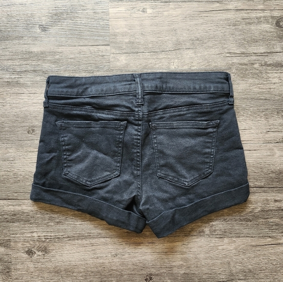 Celebrity Pink Charcoal Black Denim Shorts - Picture 2 of 3